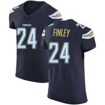 Men's AJ Finley Los Angeles Chargers Elite Navy Blue Team Color Vapor Untouchable Jersey