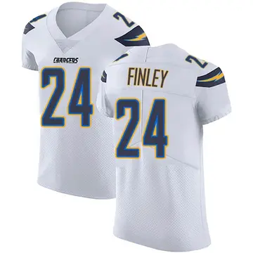 Men's AJ Finley Los Angeles Chargers Elite White Vapor Untouchable Jersey