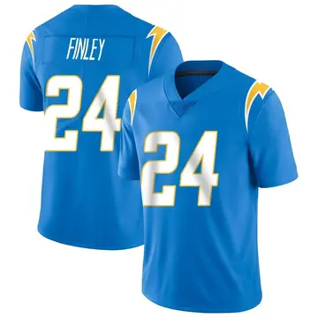 Men's AJ Finley Los Angeles Chargers Limited Blue Powder Vapor Untouchable Alternate Jersey