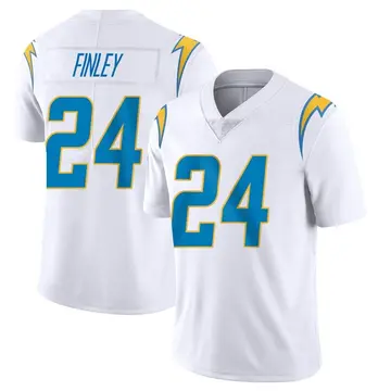 Men's AJ Finley Los Angeles Chargers Limited White Vapor Untouchable Jersey