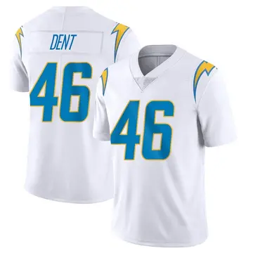 Men's Akeem Dent Los Angeles Chargers Limited White Vapor Untouchable Jersey