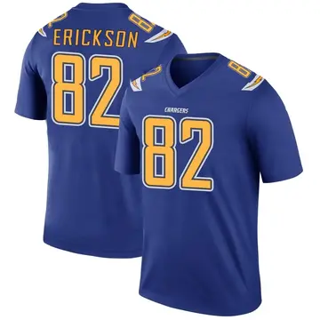 Men's Alex Erickson Los Angeles Chargers Legend Royal Color Rush Jersey