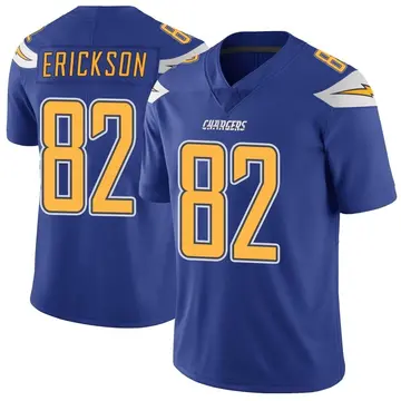 Men's Alex Erickson Los Angeles Chargers Limited Royal Color Rush Vapor Untouchable Jersey