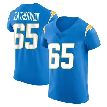 Men's Alex Leatherwood Los Angeles Chargers Elite Blue Alternate Vapor Untouchable Jersey