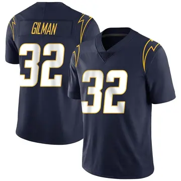 Men's Alohi Gilman Los Angeles Chargers Limited Navy Team Color Vapor Untouchable Jersey