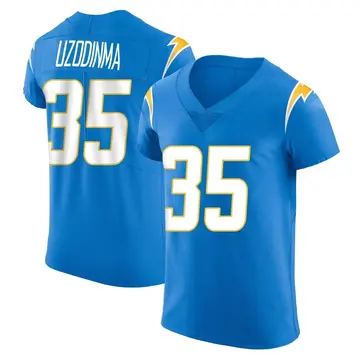 Men's Amechi Uzodinma Los Angeles Chargers Elite Blue Alternate Vapor Untouchable Jersey