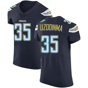 Men's Amechi Uzodinma Los Angeles Chargers Elite Navy Blue Team Color Vapor Untouchable Jersey