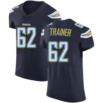 Men's Andrew Trainer Los Angeles Chargers Elite Navy Blue Team Color Vapor Untouchable Jersey