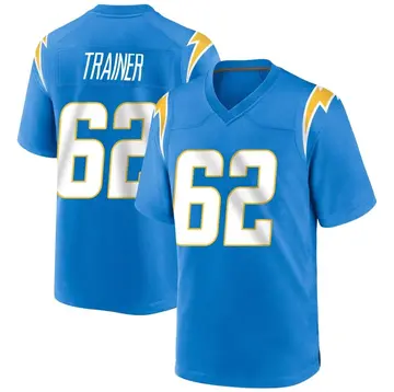 Men's Andrew Trainer Los Angeles Chargers Game Blue Powder Alternate Jersey