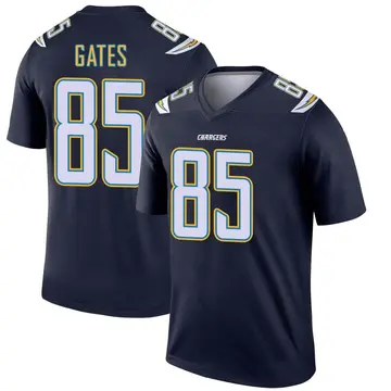 Men's Antonio Gates Los Angeles Chargers Legend Navy Jersey