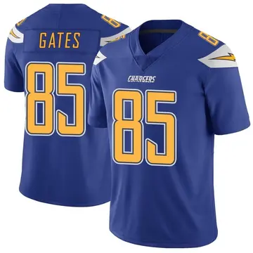 Men's Antonio Gates Los Angeles Chargers Limited Royal Color Rush Vapor Untouchable Jersey