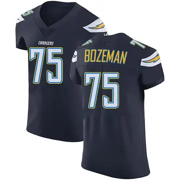 Men's Bradley Bozeman Los Angeles Chargers Elite Navy Blue Team Color Vapor Untouchable Jersey