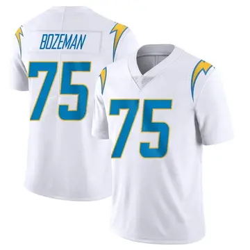 Men's Bradley Bozeman Los Angeles Chargers Limited White Vapor Untouchable Jersey