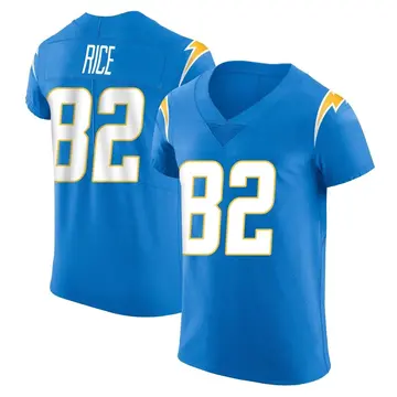 Men's Brenden Rice Los Angeles Chargers Elite Blue Alternate Vapor Untouchable Jersey