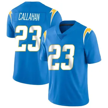 Men's Bryce Callahan Los Angeles Chargers Limited Blue Powder Vapor Untouchable Alternate Jersey