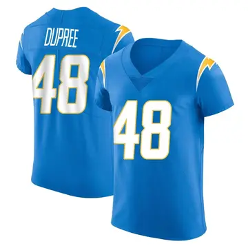 Men's Bud Dupree Los Angeles Chargers Elite Blue Alternate Vapor Untouchable Jersey