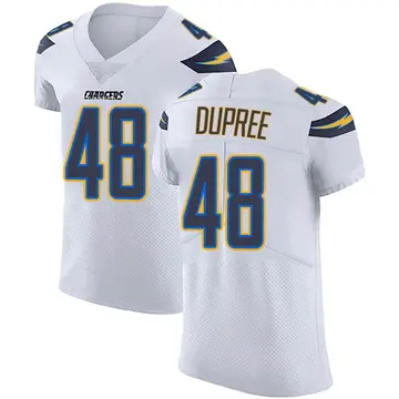 Men's Bud Dupree Los Angeles Chargers Elite White Vapor Untouchable Jersey