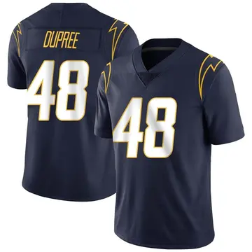 Men's Bud Dupree Los Angeles Chargers Limited Navy Team Color Vapor Untouchable Jersey