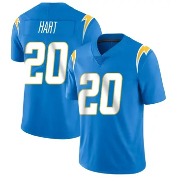 Men's Cam Hart Los Angeles Chargers Limited Blue Powder Vapor Untouchable Alternate Jersey