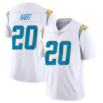 Men's Cam Hart Los Angeles Chargers Limited White Vapor Untouchable Jersey