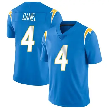 Men's Chase Daniel Los Angeles Chargers Limited Blue Powder Vapor Untouchable Alternate Jersey