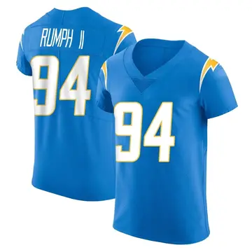 Men's Chris Rumph II Los Angeles Chargers Elite Blue Alternate Vapor Untouchable Jersey