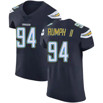 Men's Chris Rumph II Los Angeles Chargers Elite Navy Blue Team Color Vapor Untouchable Jersey