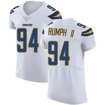 Men's Chris Rumph II Los Angeles Chargers Elite White Vapor Untouchable Jersey