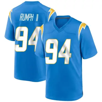 Men's Chris Rumph II Los Angeles Chargers Game Blue Powder Alternate Jersey