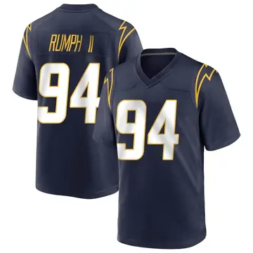 Men's Chris Rumph II Los Angeles Chargers Game Navy Team Color Jersey