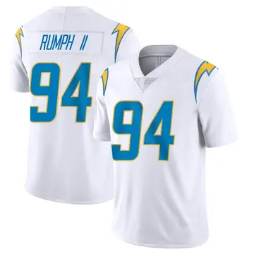 Men's Chris Rumph II Los Angeles Chargers Limited White Vapor Untouchable Jersey