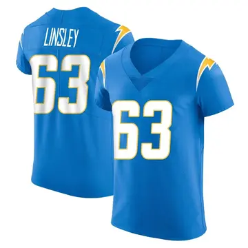 Men's Corey Linsley Los Angeles Chargers Elite Blue Alternate Vapor Untouchable Jersey