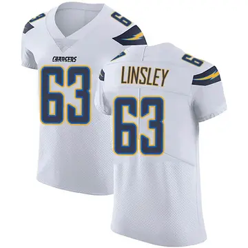 Men's Corey Linsley Los Angeles Chargers Elite White Vapor Untouchable Jersey