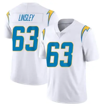 Men's Corey Linsley Los Angeles Chargers Limited White Vapor Untouchable Jersey