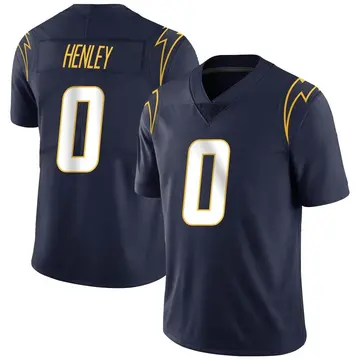 Men's Daiyan Henley Los Angeles Chargers Limited Navy Team Color Vapor Untouchable Jersey