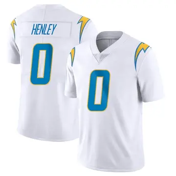 Men's Daiyan Henley Los Angeles Chargers Limited White Vapor Untouchable Jersey