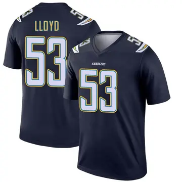 Men's Damon Lloyd Los Angeles Chargers Legend Navy Jersey