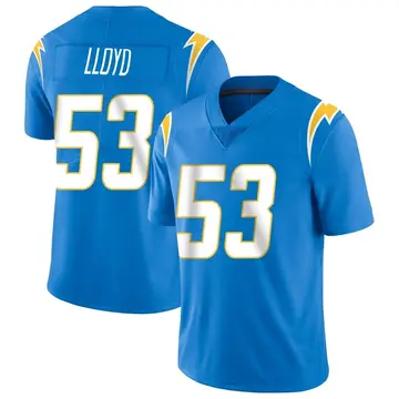 Men's Damon Lloyd Los Angeles Chargers Limited Blue Powder Vapor Untouchable Alternate Jersey