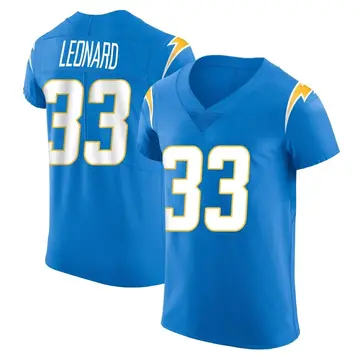 Men's Deane Leonard Los Angeles Chargers Elite Blue Alternate Vapor Untouchable Jersey