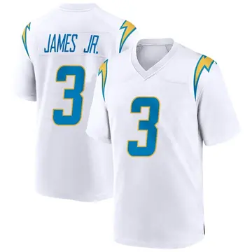 LOS ANGELES CHARGERS DERWIN JAMES JR. AUTOGRAPHED NAVY JERSEY BECKETT –  Super Sports Center