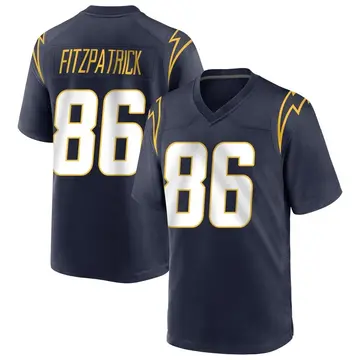 Men's Dez Fitzpatrick Los Angeles Chargers Game Navy Team Color Jersey