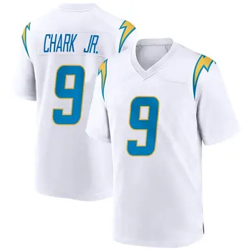 Men's DJ Chark Jr. Los Angeles Chargers Game White Jersey