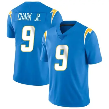 Men's DJ Chark Jr. Los Angeles Chargers Limited Blue Powder Vapor Untouchable Alternate Jersey