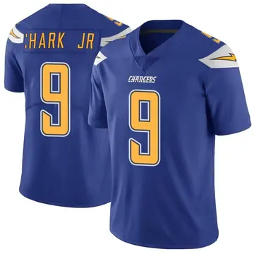 Men's DJ Chark Jr. Los Angeles Chargers Limited Royal Color Rush Vapor Untouchable Jersey