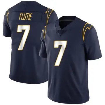 Men's Doug Flutie Los Angeles Chargers Limited Navy Team Color Vapor Untouchable Jersey