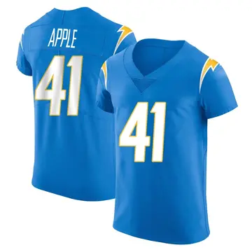 Men's Eli Apple Los Angeles Chargers Elite Blue Alternate Vapor Untouchable Jersey