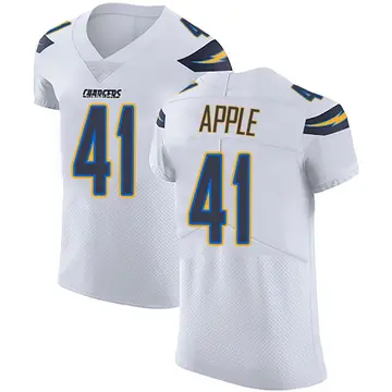 Men's Eli Apple Los Angeles Chargers Elite White Vapor Untouchable Jersey