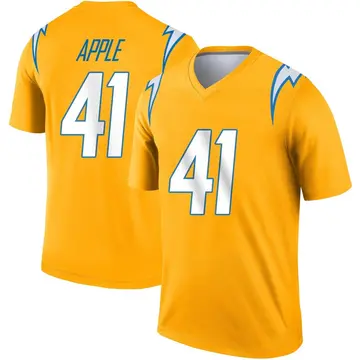 Men's Eli Apple Los Angeles Chargers Legend Gold Inverted Jersey