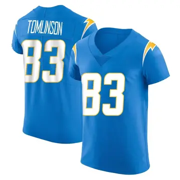 Men's Eric Tomlinson Los Angeles Chargers Elite Blue Alternate Vapor Untouchable Jersey