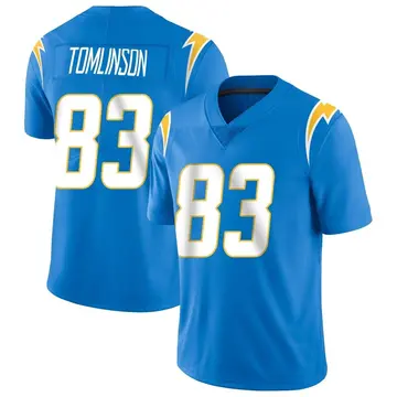 Men's Eric Tomlinson Los Angeles Chargers Limited Blue Powder Vapor Untouchable Alternate Jersey